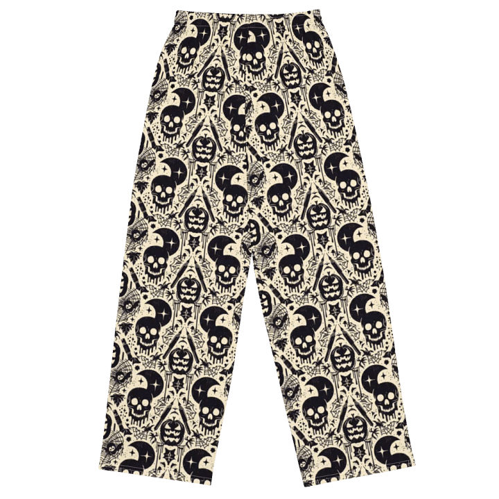 Moonlit Gothic All-Over Wide-Leg Pants product image (2)