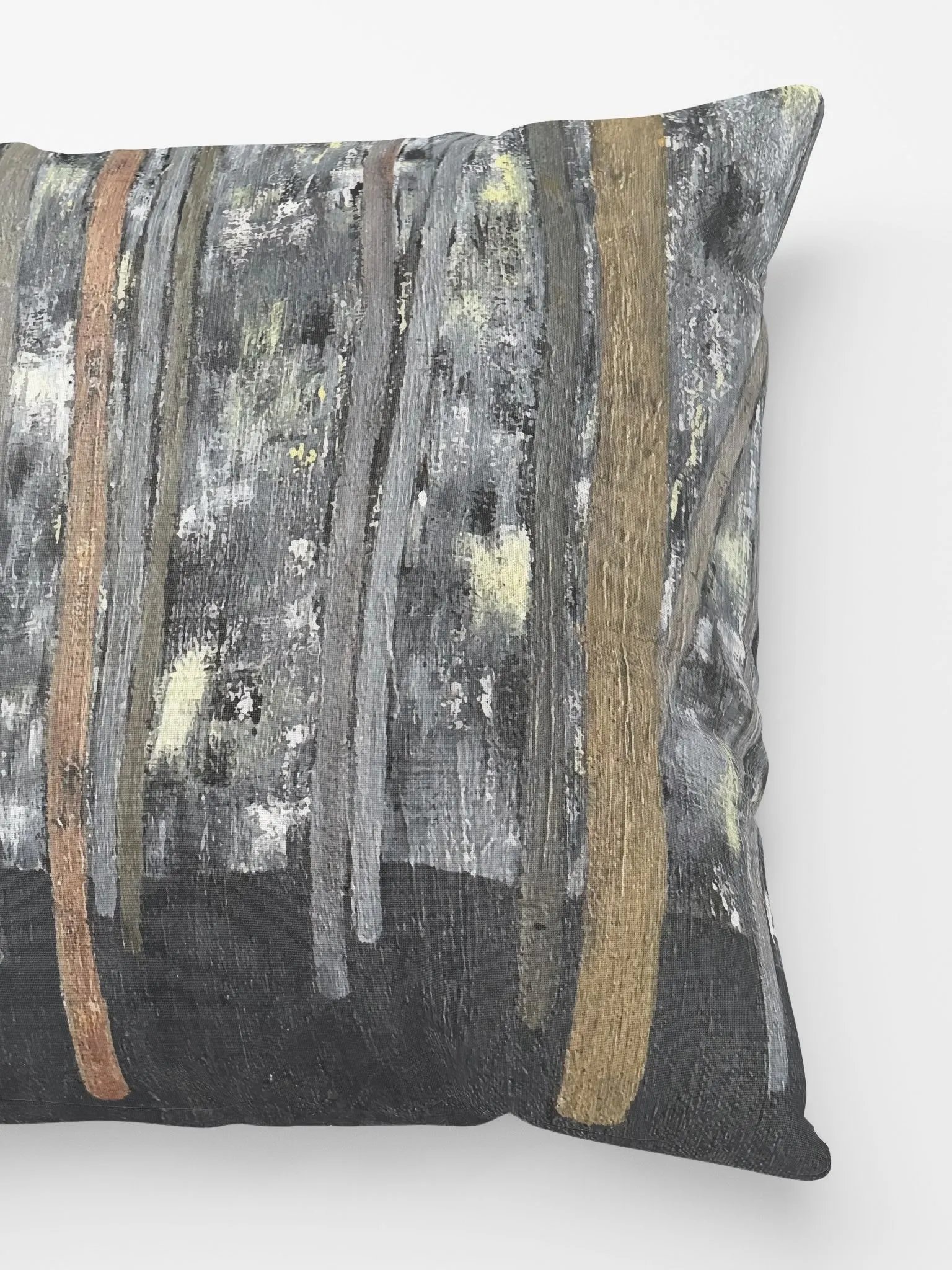 Square Black-Brown Trees Pillow product image (4)