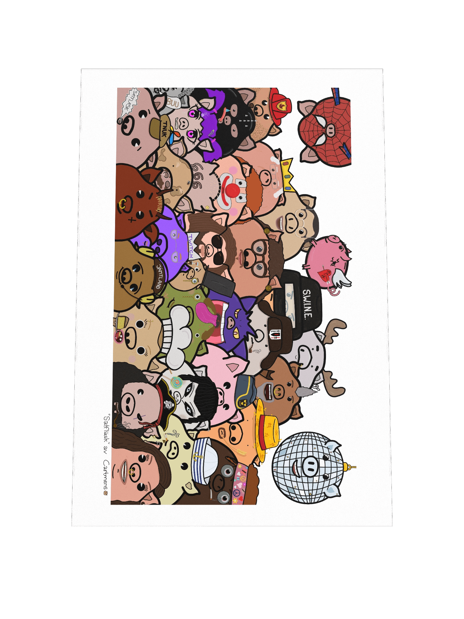 SATFLÄSK - PAINTING product image (1)