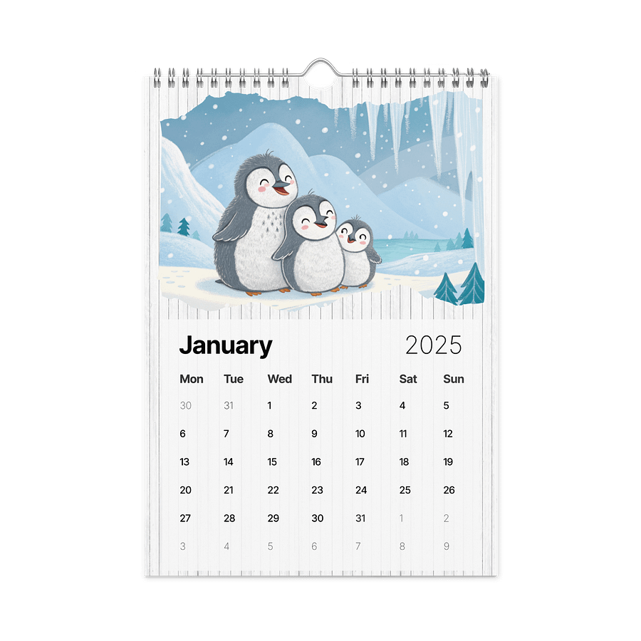 ADORABLE ANIMALS WALL CALENDAR 2026 product image (6)