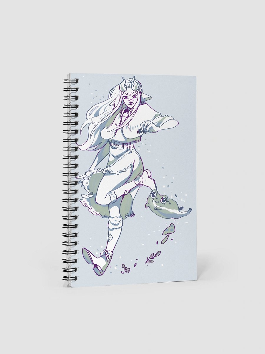 Juniper and Fred Spiral Notebook product image (1)