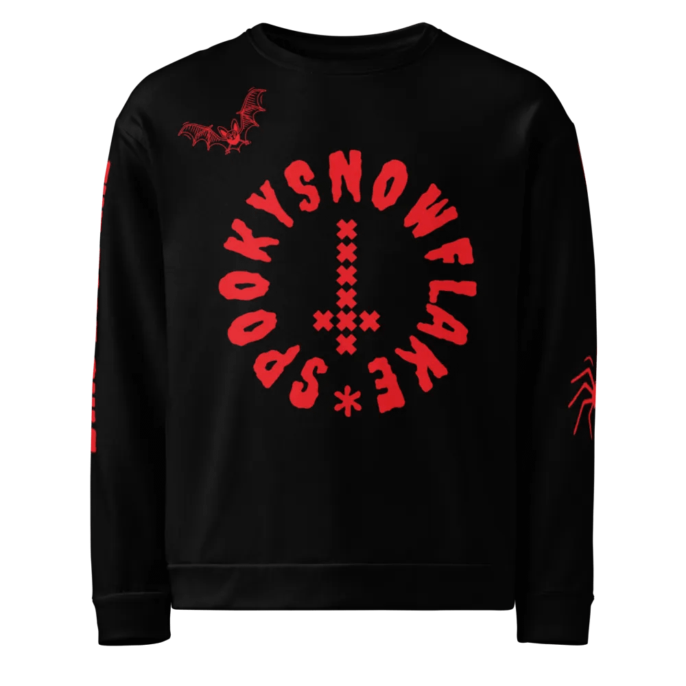 'SPOOKYSNOWFLAKE' Recycled Unisex Sweatshirt product image (1)