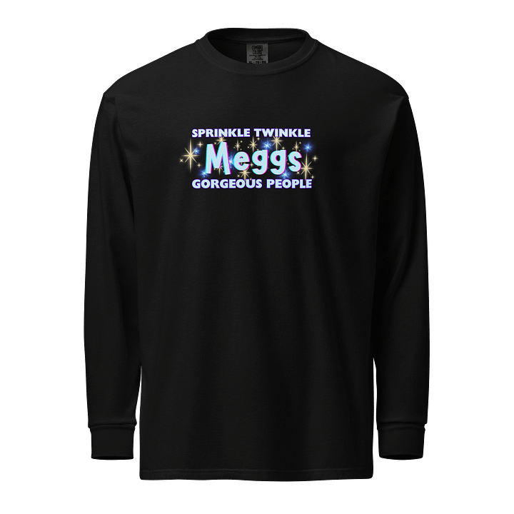 Meggs Sprinkle Logo Long Sleeve Unisex Shirt product image (1)