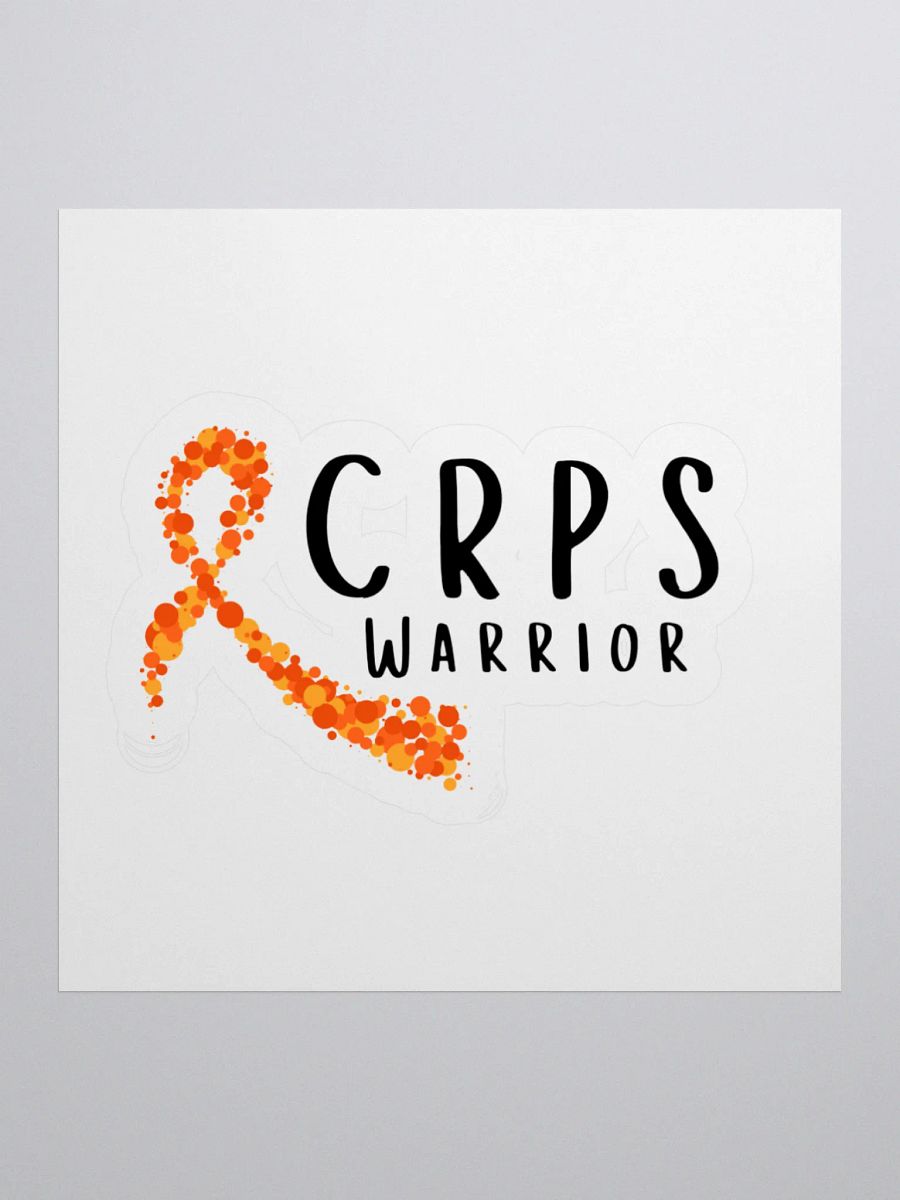 CRPS Warrior Bubble Ribbon Sticker product image (2)