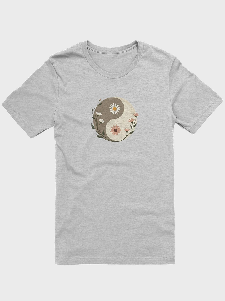 Floral Yin-Yang Harmony T-Shirt product image (1)