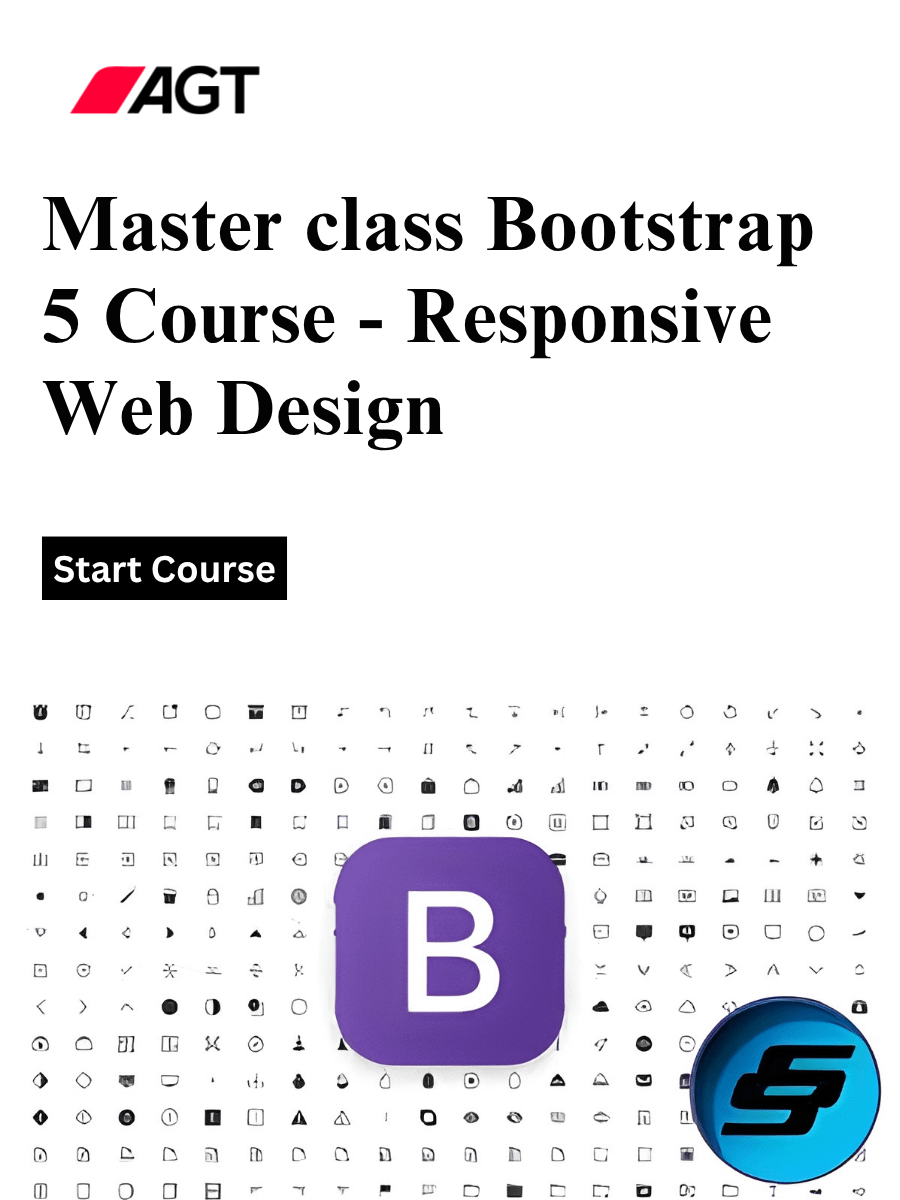 Master class Bootstrap 5 Course - Responsive Web Design product image (1)
