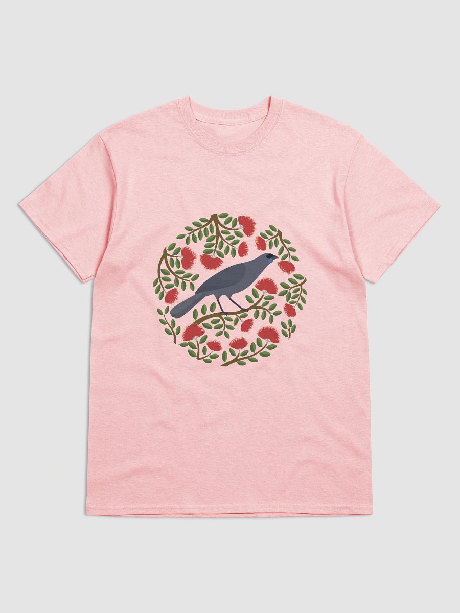 Kōkako in Pōhutukawa T-Shirt – Unisex Adult Tee product image (41)