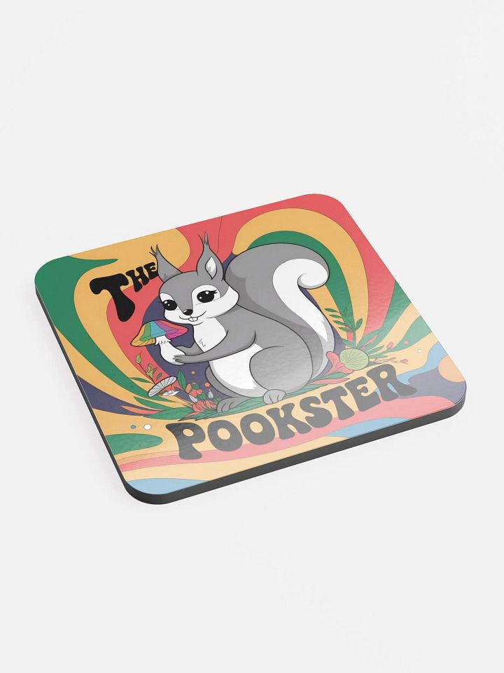Coaster or micro art piece: Psychedelic 60s "the pookster" product image (2)
