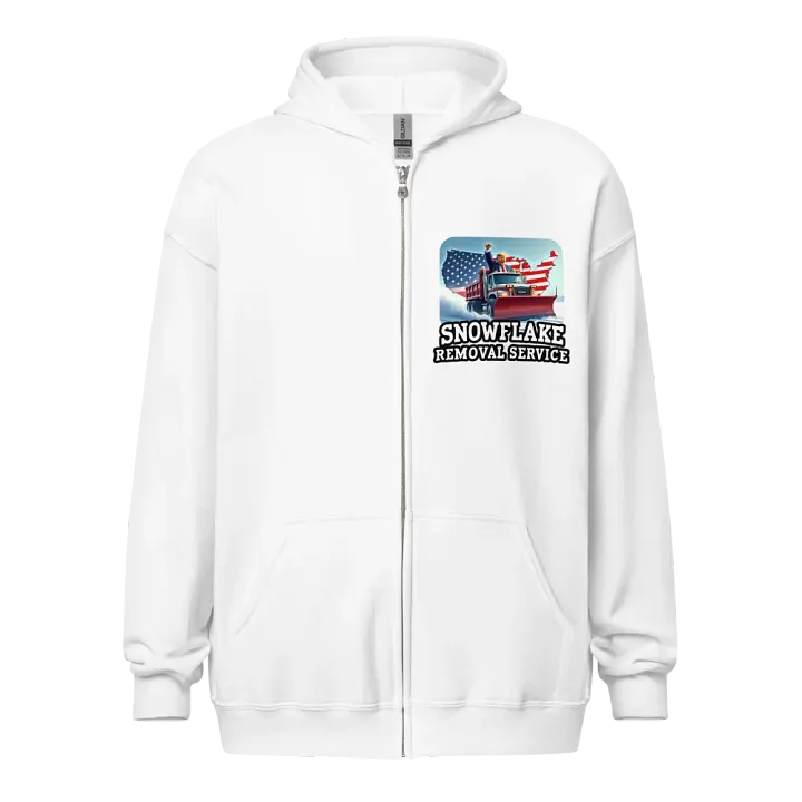 Zip Hoodie: Snowflake Removal product image (13)