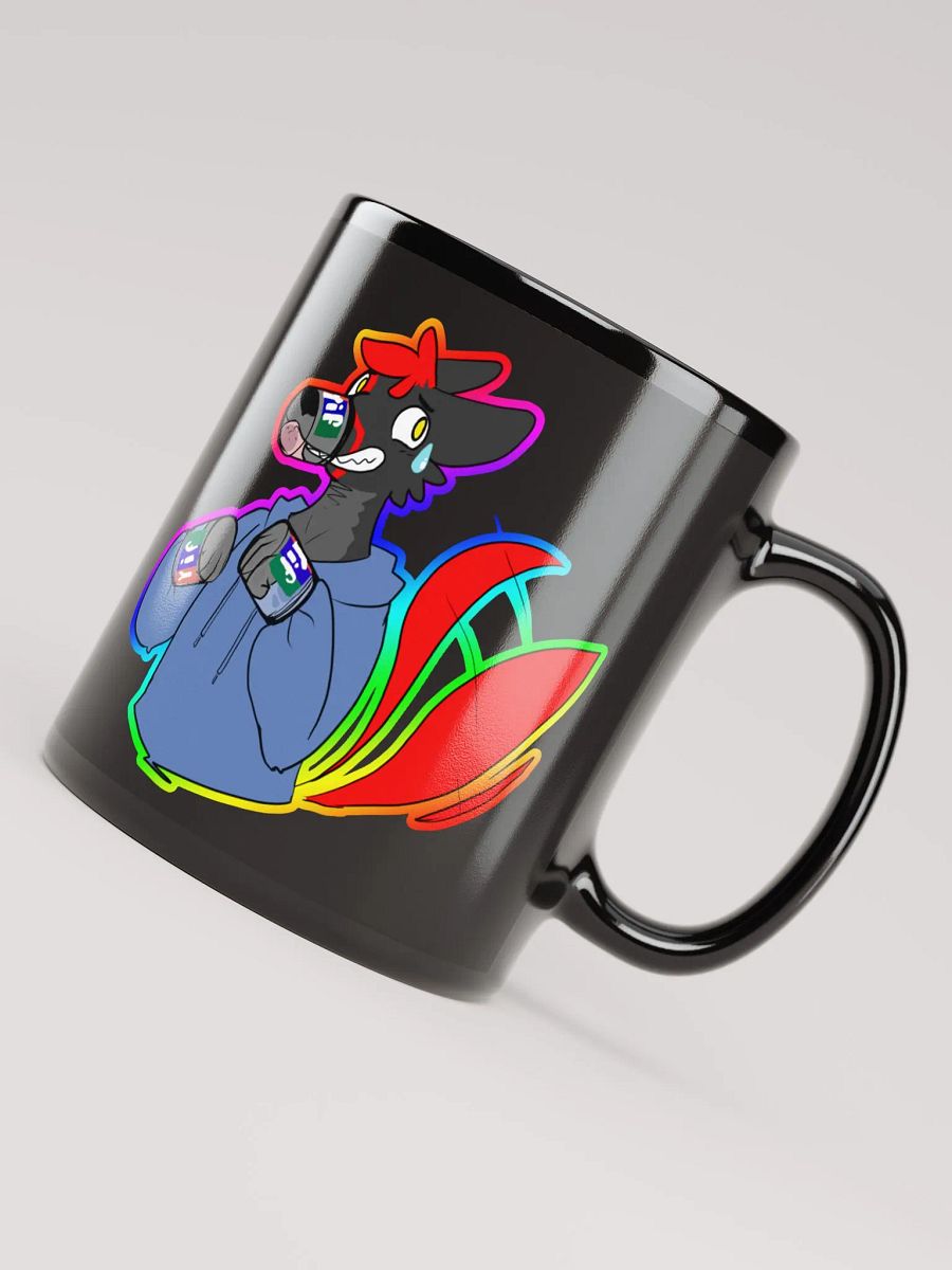 Stuck in the peanut butter Black Glossy Mug product image (7)