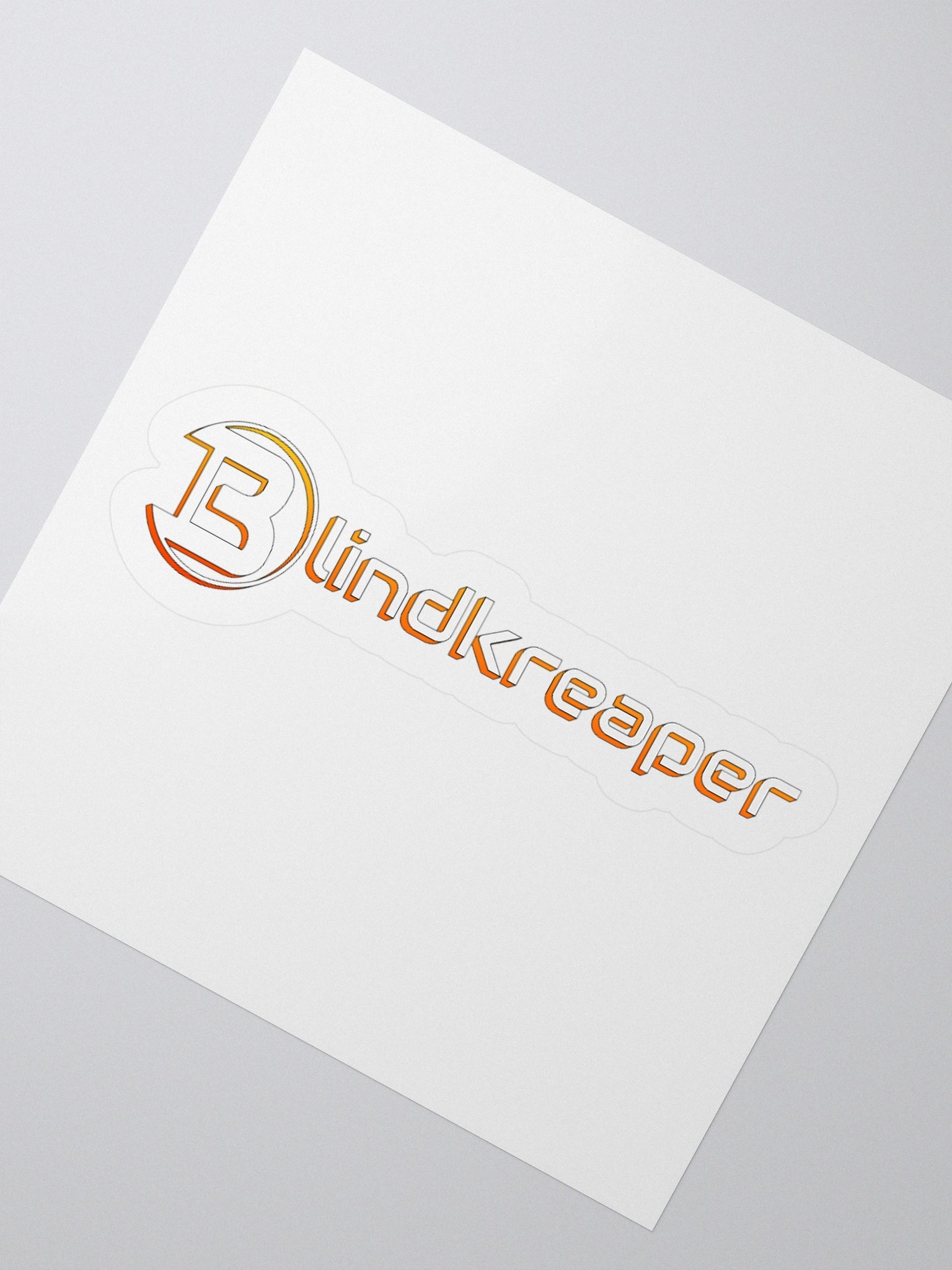 Blindkreaper Logo Kiss Cut Stickers product image (5)