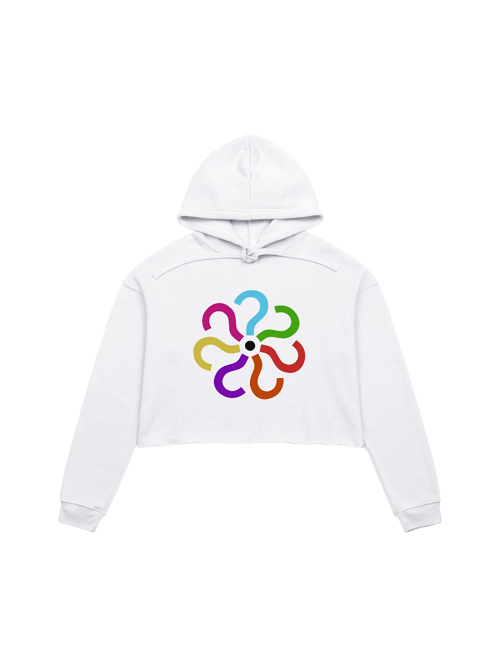 "Confusion" Crop Hoodie product image (1)