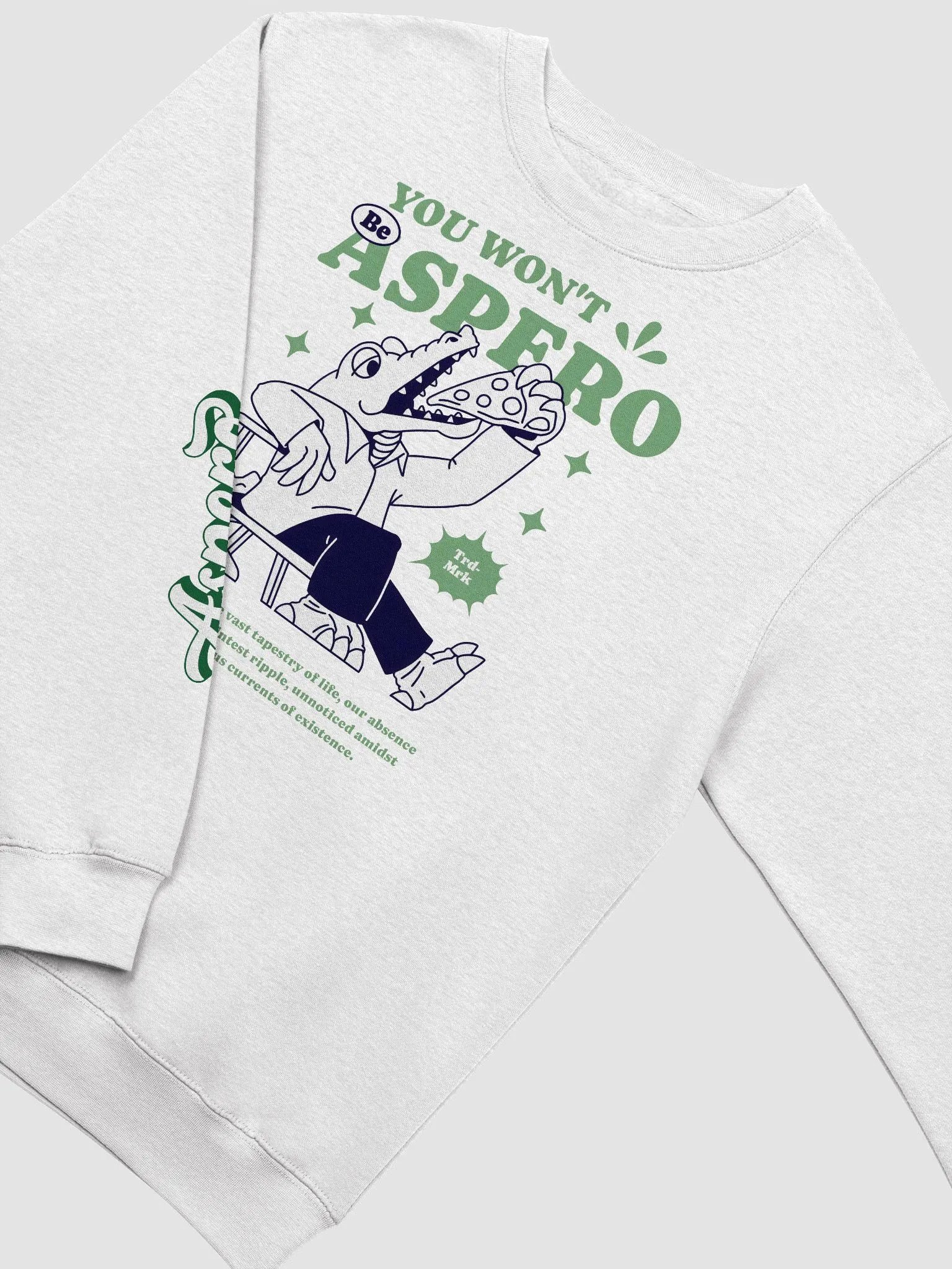 Alligator Pizza Party Premium Crewneck product image (19)