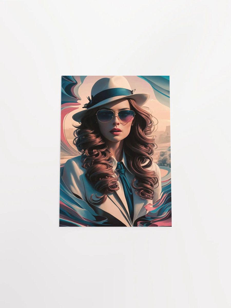 Abstract illustration of a Woman Poster - 8 product image (13)