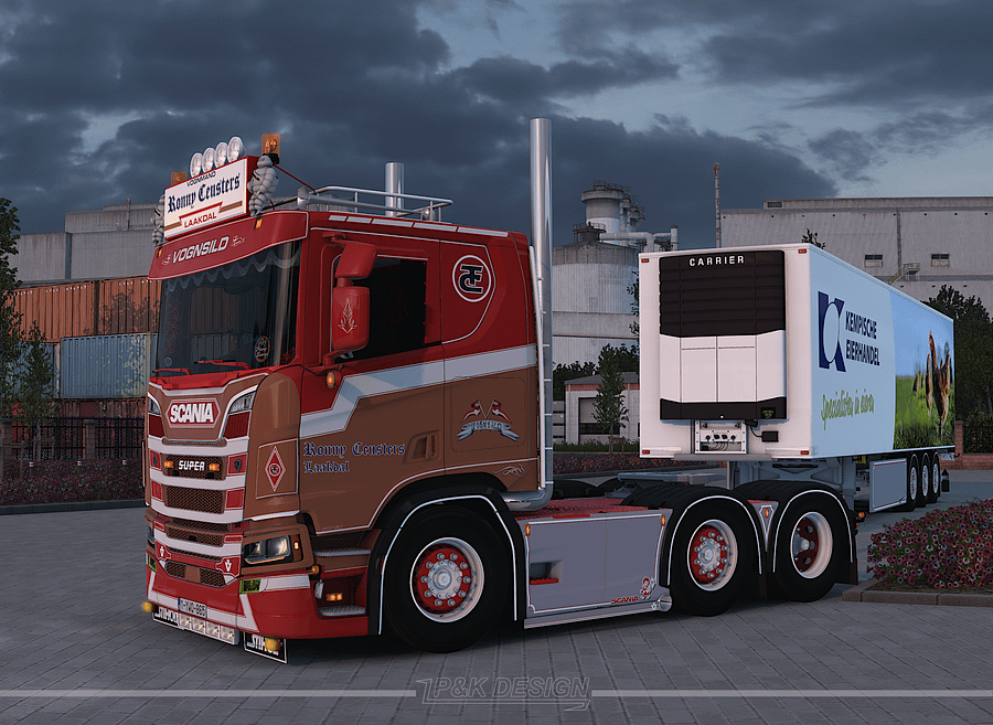 Scania R Flat Roof Ronny Ceusters+ VeDeCar Kempische Eierhandel product image (5)