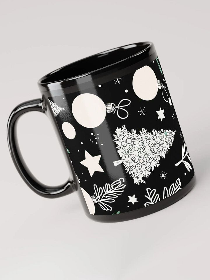 Holiday Magic Black Glossy Mug product image (1)