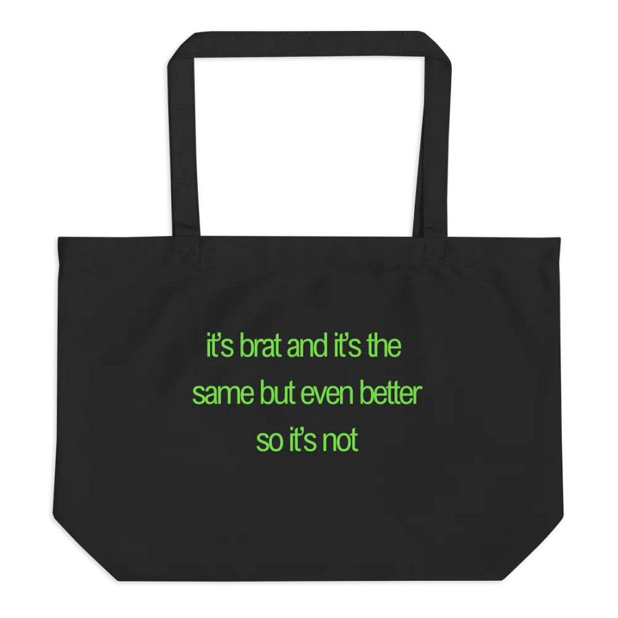 even better bratstyle organic cotton tote product image (1)