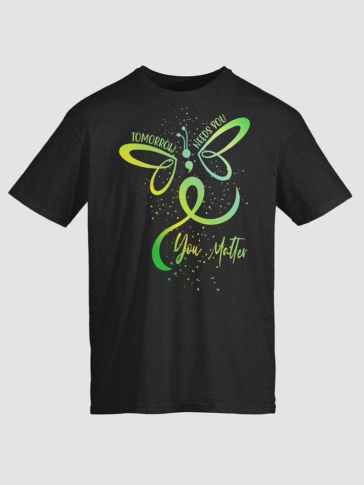 Tomorrow Needs You Unisex T-Shirt (yellow and green) product image (1)