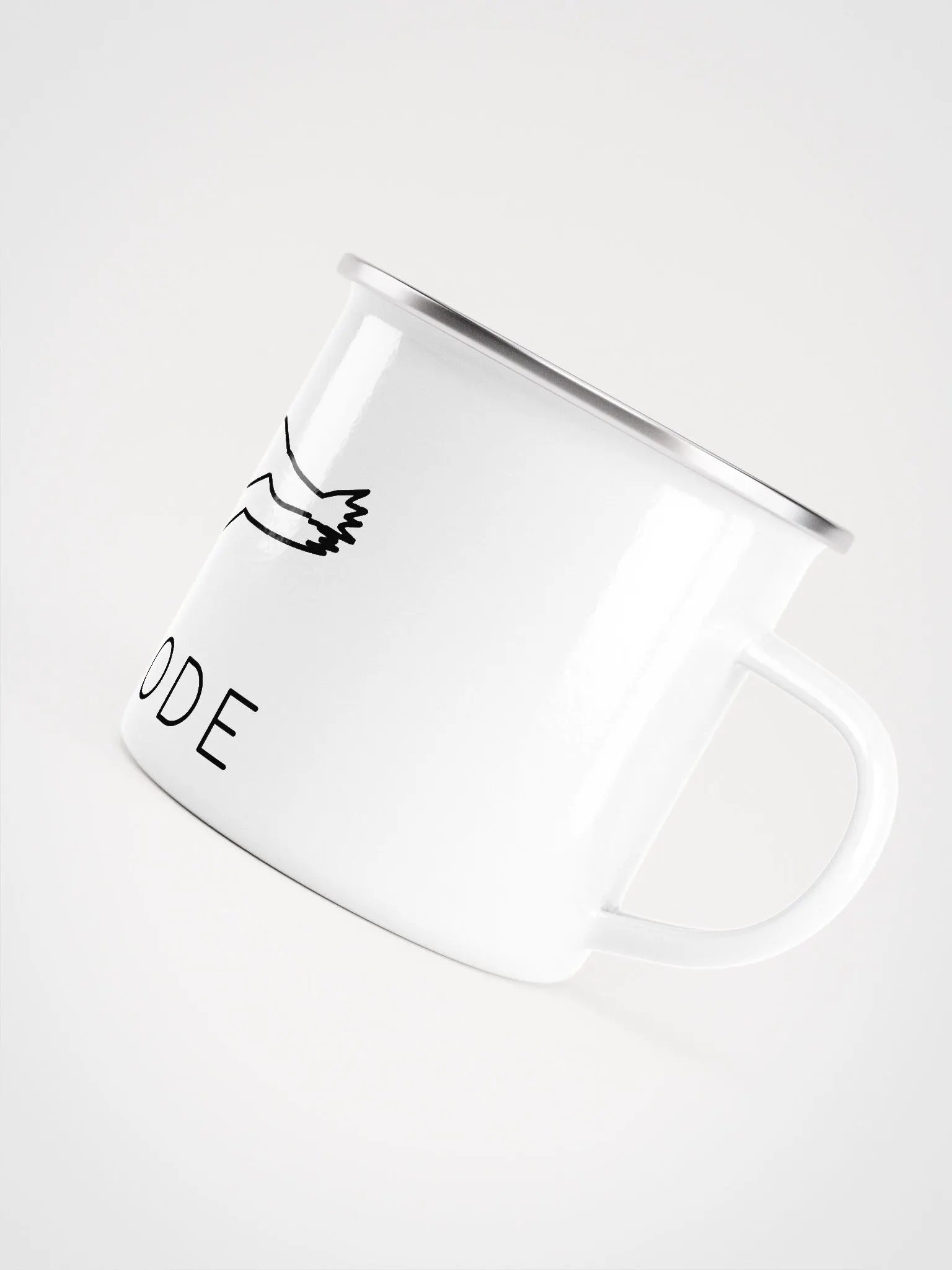 CobraMode Frog Pinup Enamel Mug product image (3)