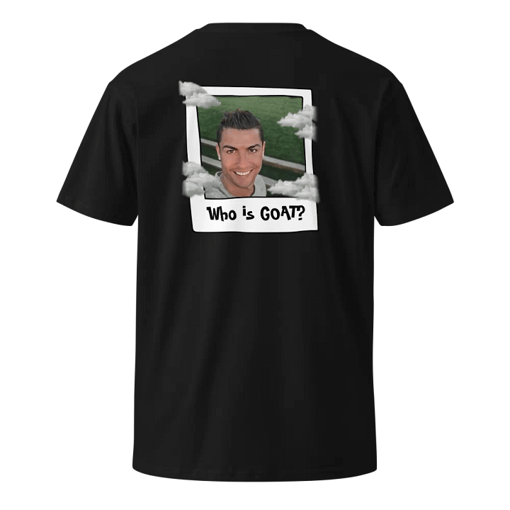 Cristiano Ronaldo GOAT Smiles Unisex T-Shirt product image (1)