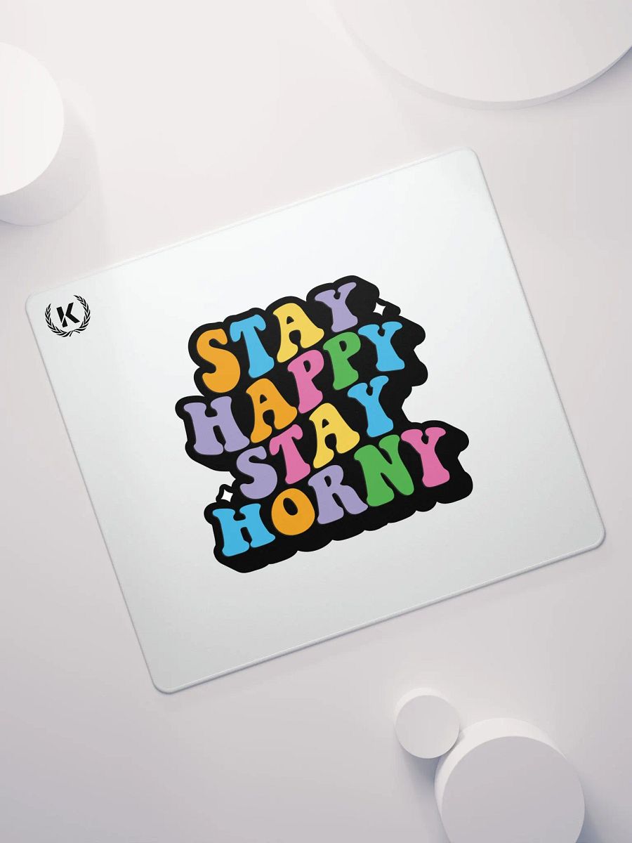 Stay Happy Gaming mouse pad product image (7)