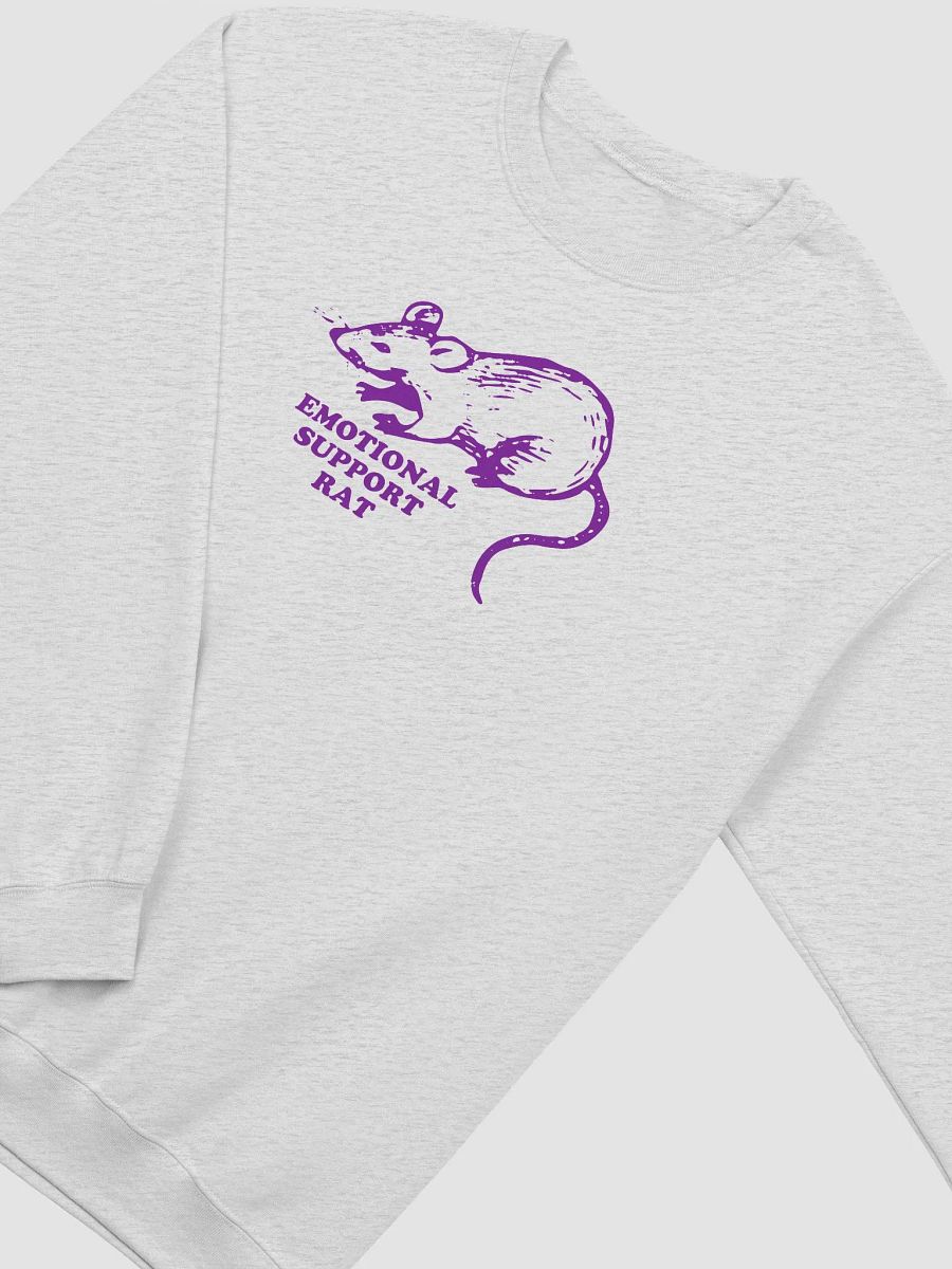 Emotional support rat Crewneck product image (2)