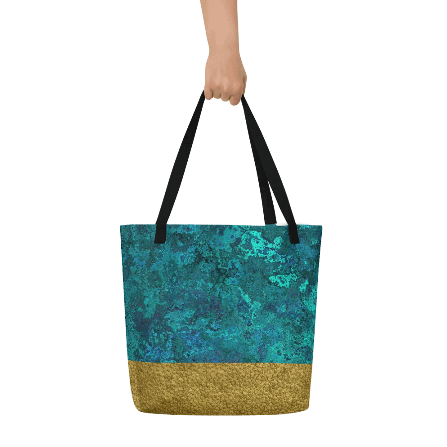 Malagold Tote/ Shopper Bag With Pocket. Fade Resistant, Machine Washable. product image (7)