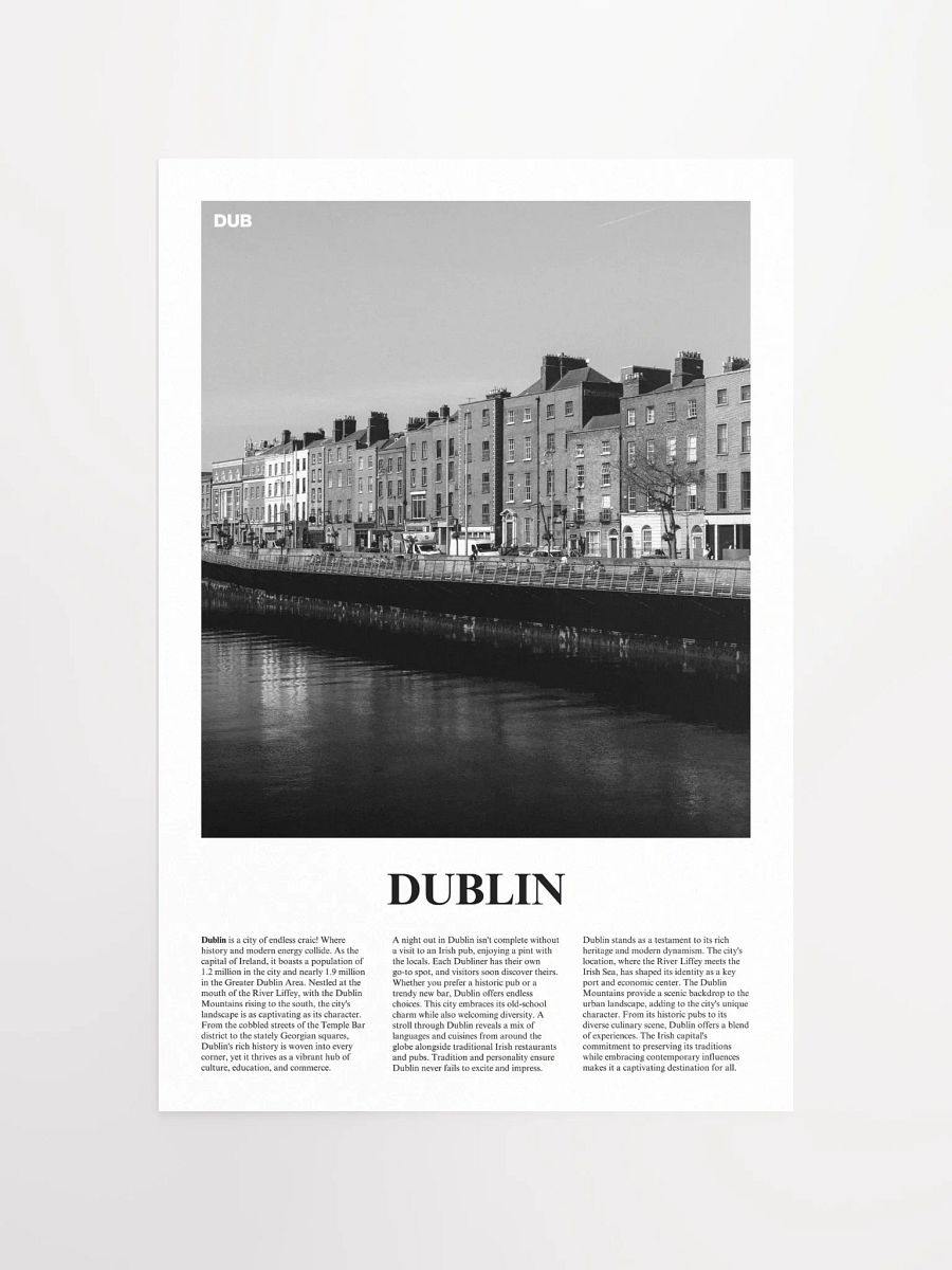 Dublin 03 Newspaper Poster product image (5)
