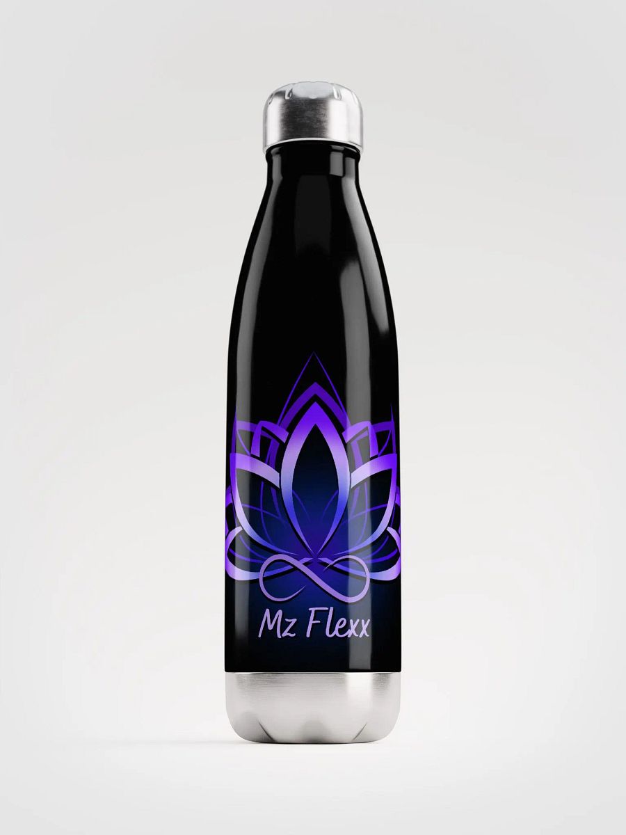 Mz Flexx Flexxfinity Lotus Stainless Steel Water Bottle product image (1)