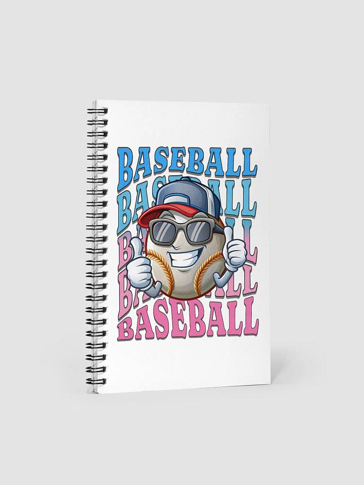 Baseball Thumbs Up Spiral Notebook product image (2)