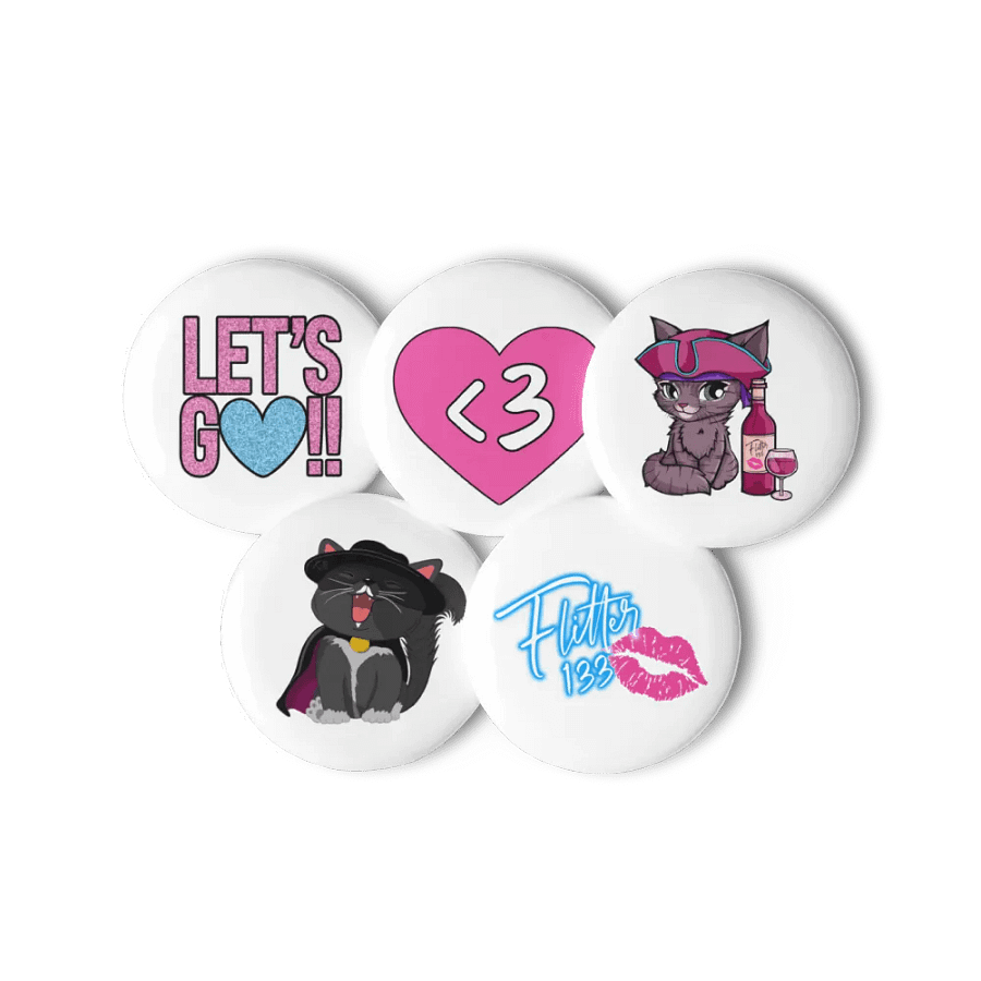 Flitter Pin Button Set product image (11)