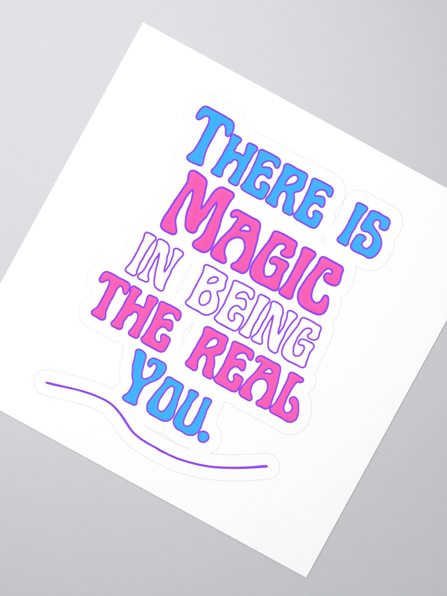 Trans is Magical Sticker product image (2)