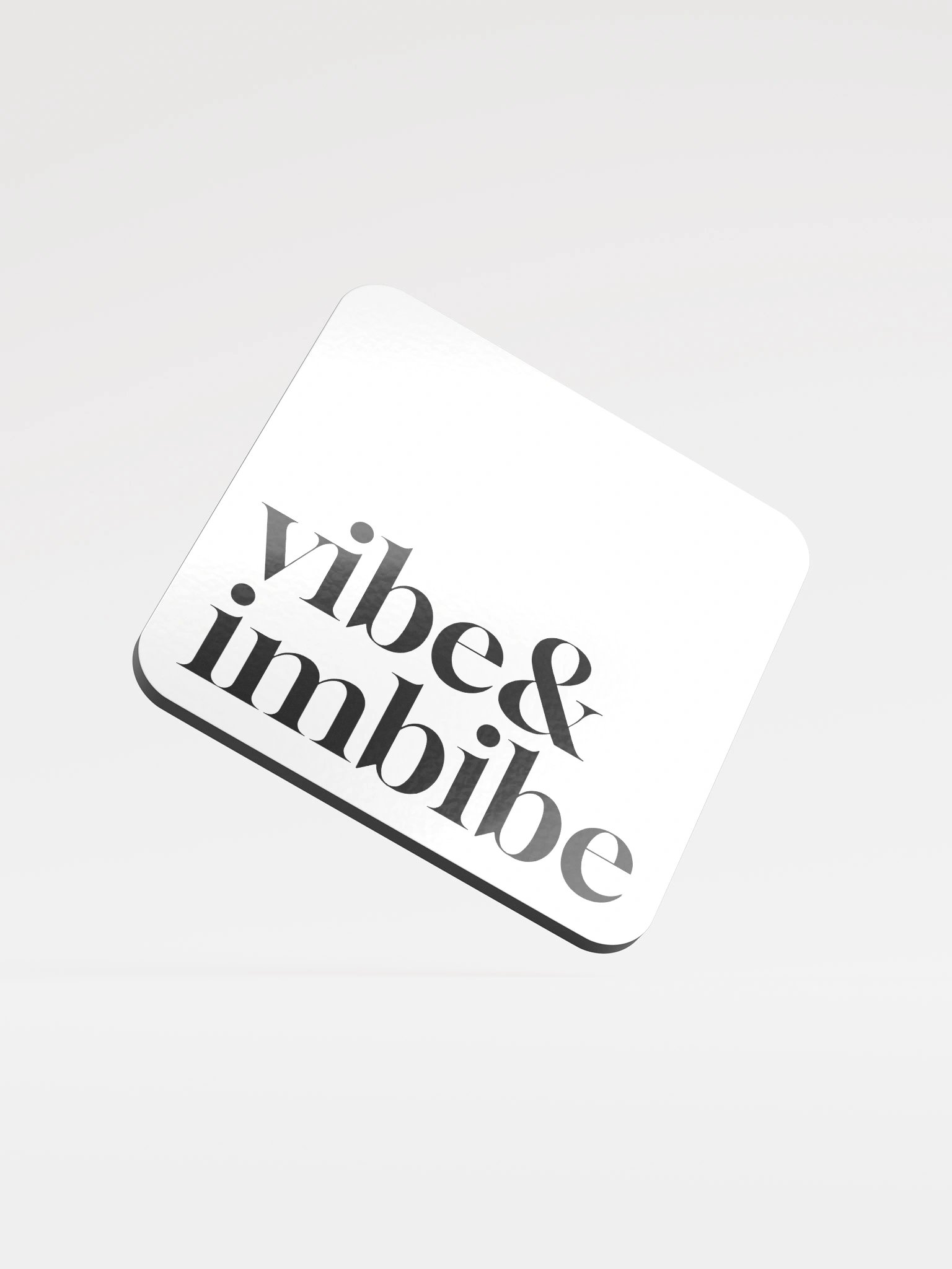 Vibe & Imbibe Coaster product image (1)