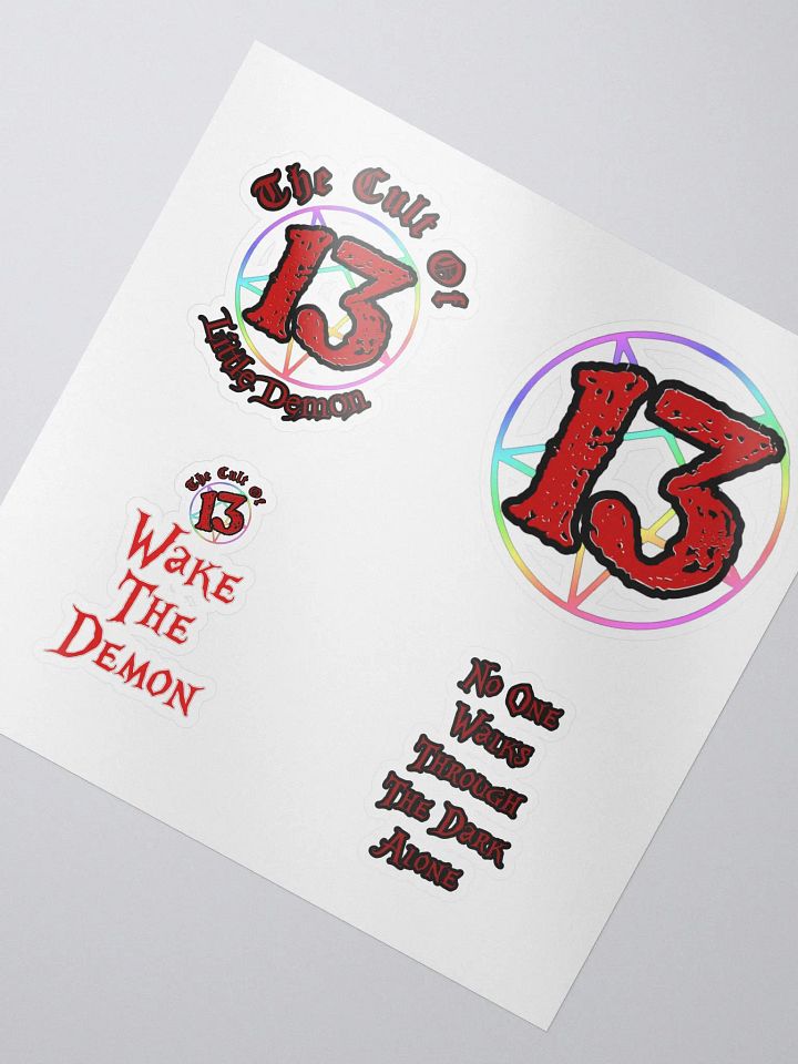 Cult Of 13 Stickers product image (2)