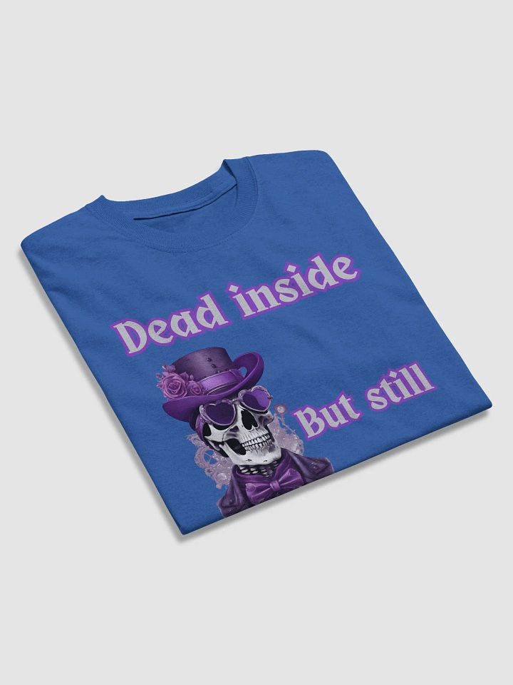 Awesome male skeleton heavyweight Tee product image (38)