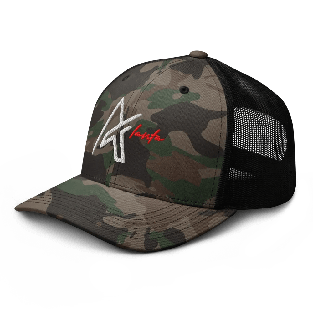 Atlanta Camouflage Trucker Hat product image (4)