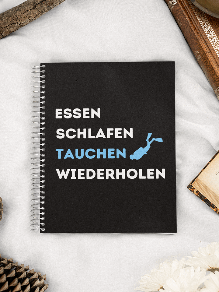 Essen Schlafen Tauchen Notebook product image (1)