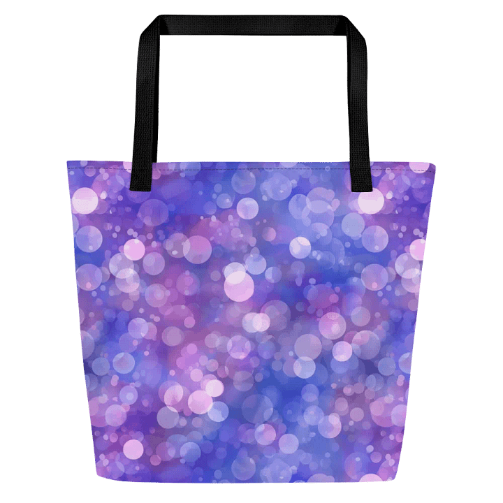 Bokeh Ombre Radiance Polyester Tote Bag product image (1)