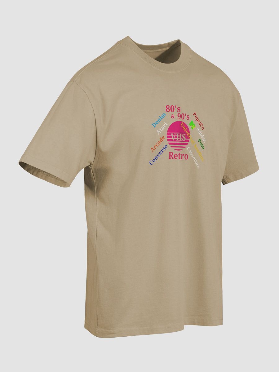 Retro Nostalgia Oversized Tee product image (7)