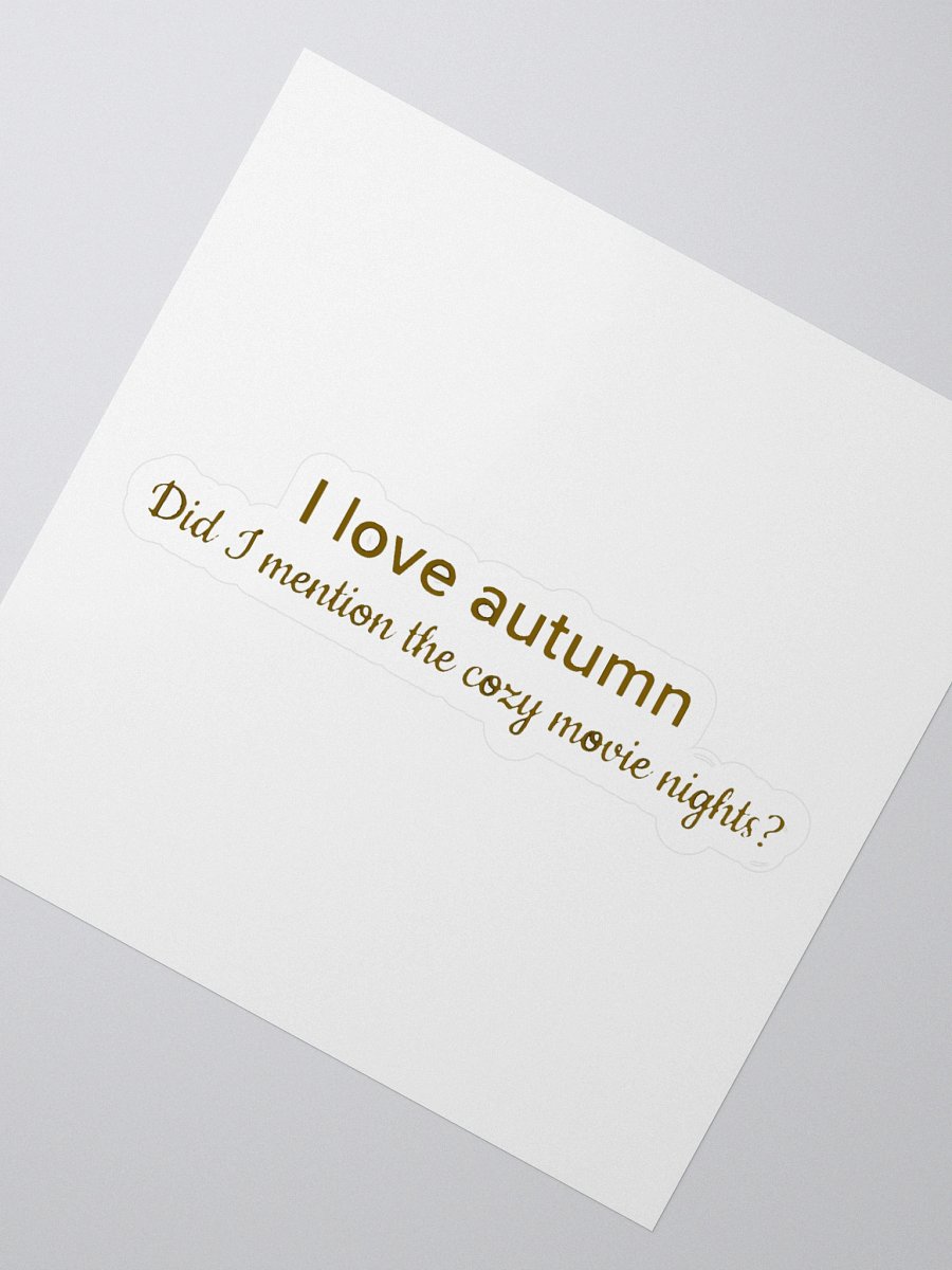 Cozy Autumn Vibes Sticker Pack product image (2)