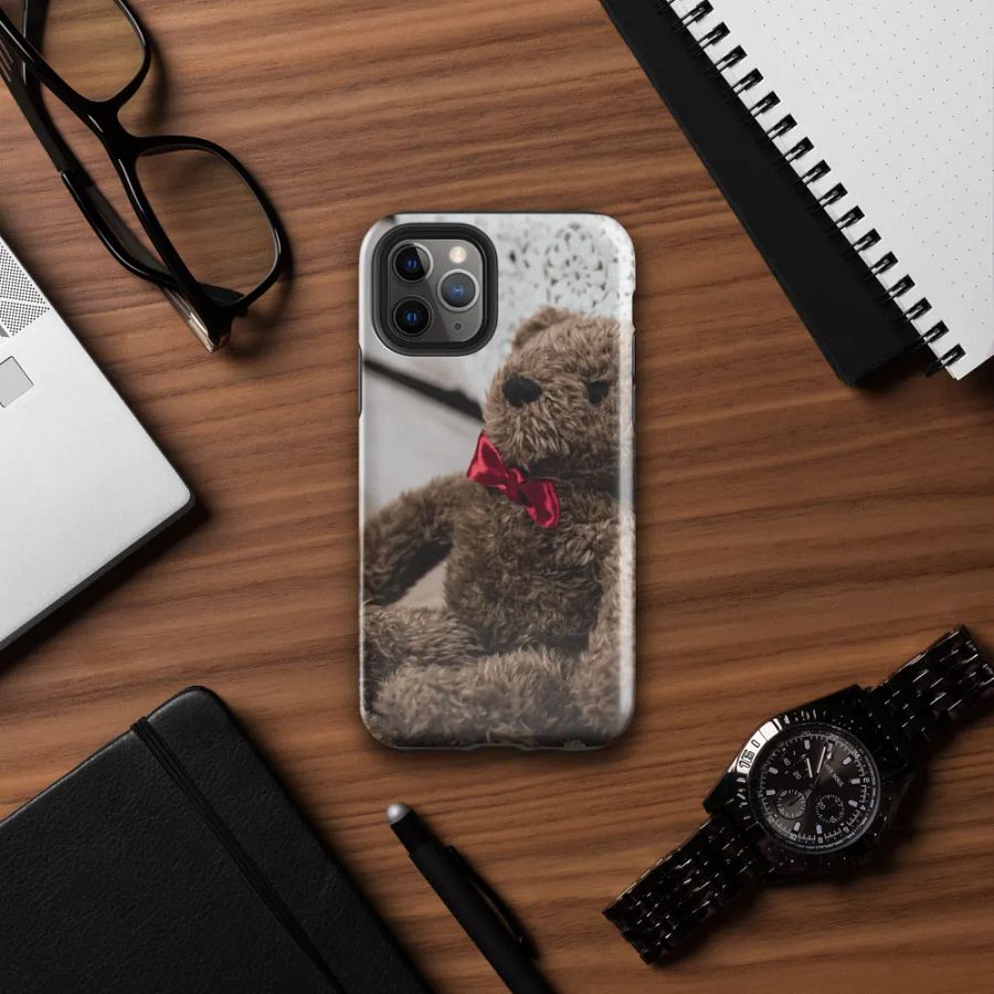 Lonely Teddy Bear Phone Case – Reliable Protection with a Touch of Charm product image (32)