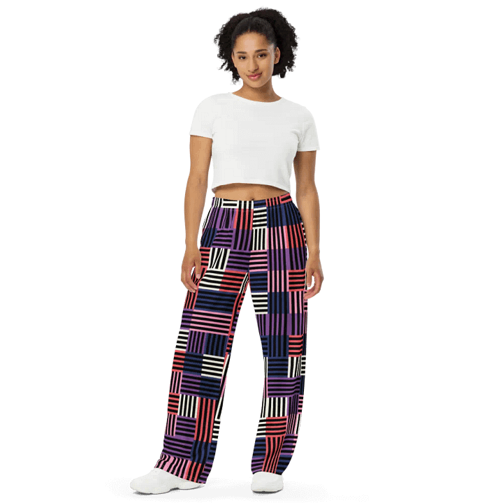 BUIII Minimalism: Amethyst Dawn Wide-Leg Pants product image (2)