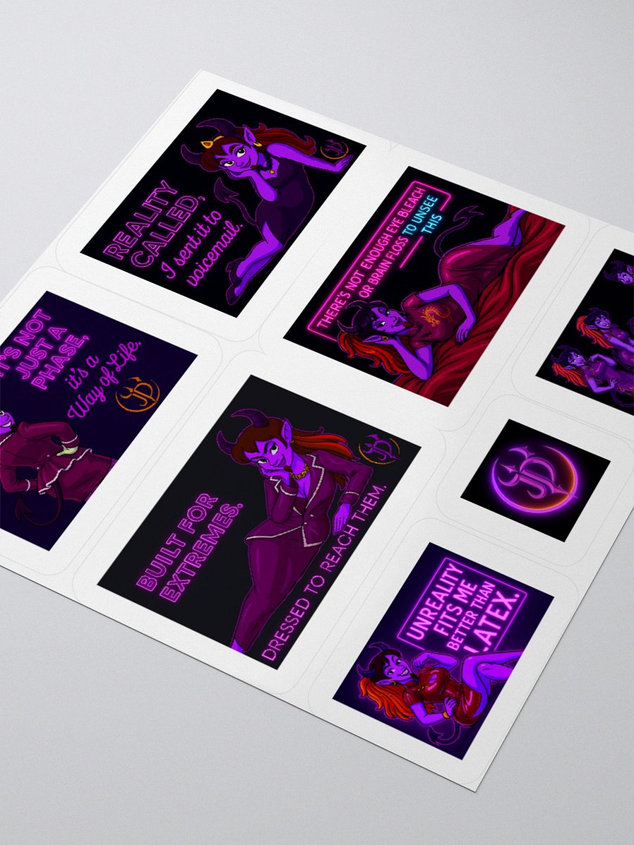 Unreality Starter Pack – Jaz Sticker Sheet product image (3)