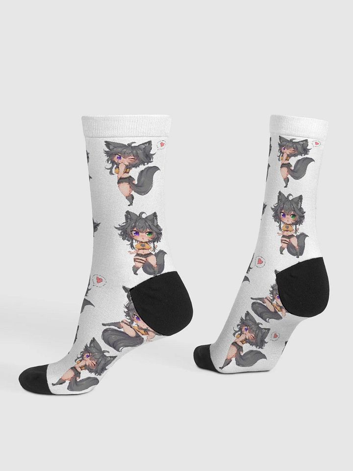 WolfcatRisi Chibis Crew Socks product image (2)