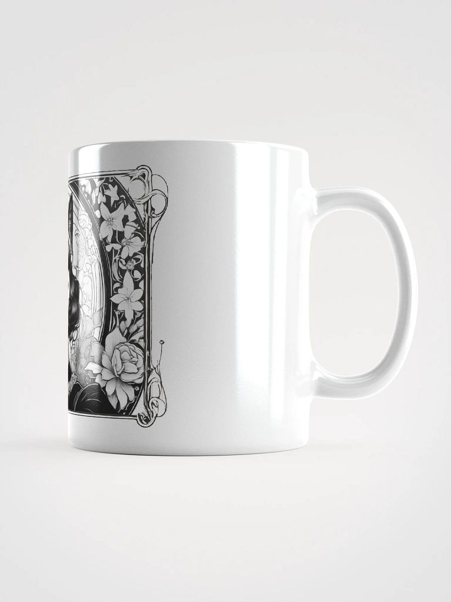 Whimsy, a cute Cat Woman - White Glossy Mug product image (1)