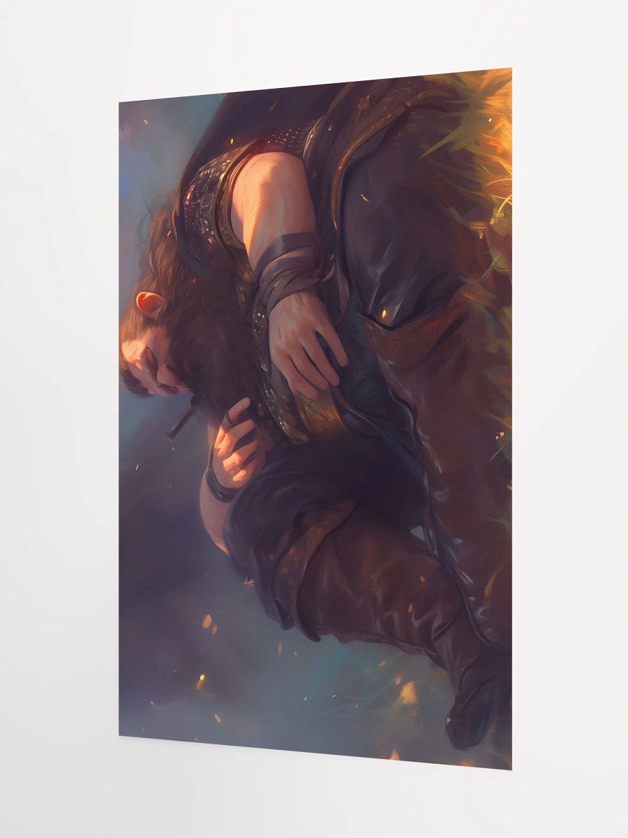 Warrior's Reflection Enhanced Matte Poster product image (3)