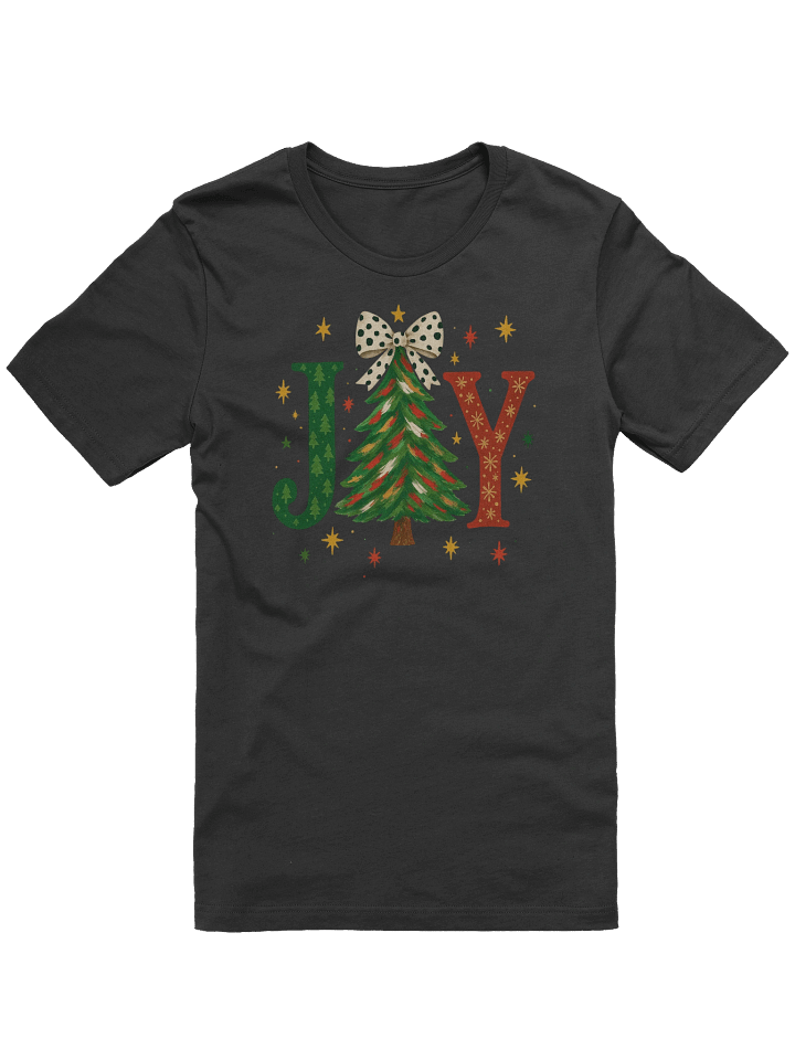 Joyful Christmas Tree T-Shirt product image (1)