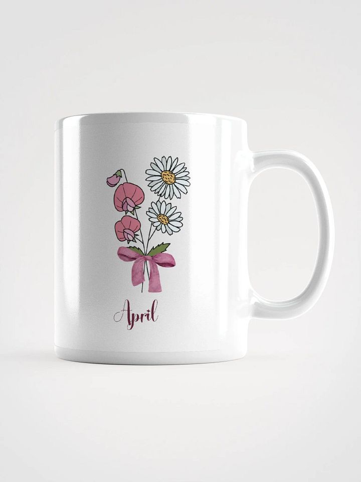April, Birthday Flower mug product image (1)