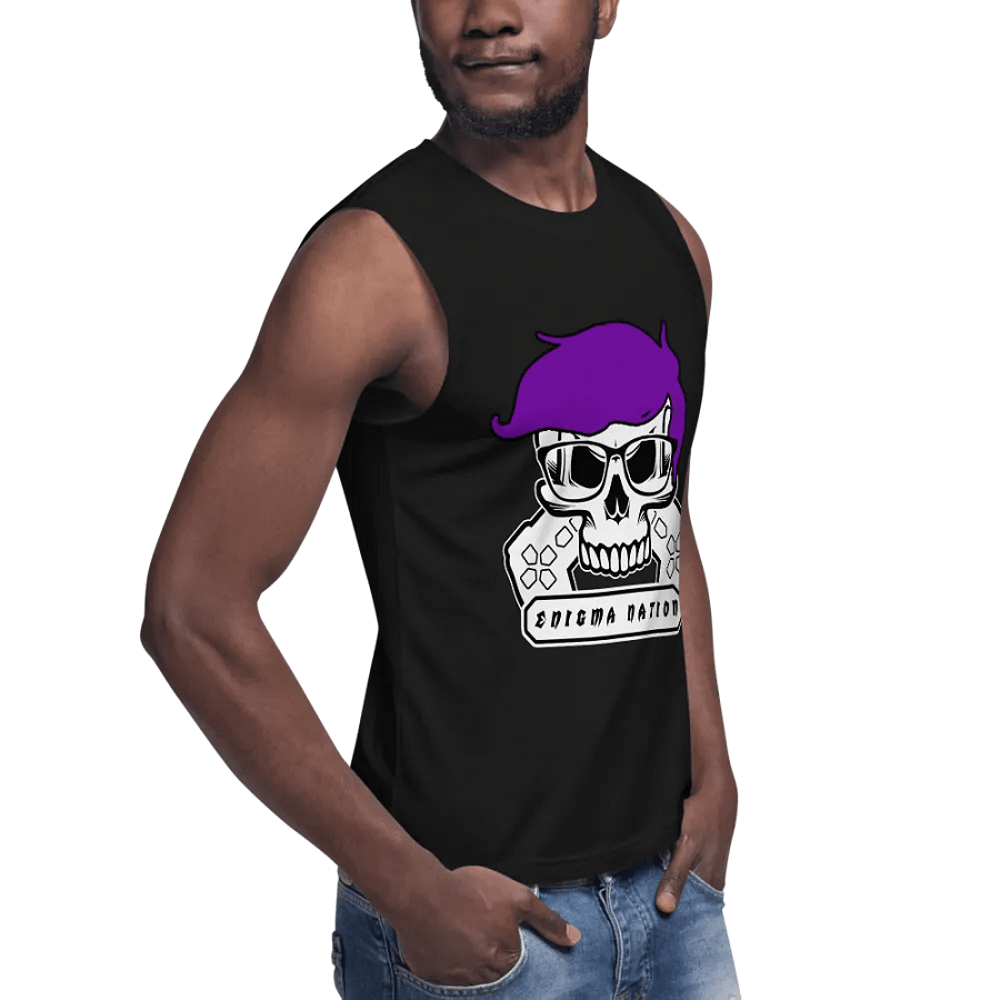Enigma Nation Bella+Canvas Muscle Tank (PRINTED) product image (9)