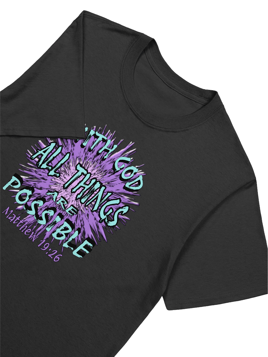 With God All Things Are Possible T-Shirt product image (6)